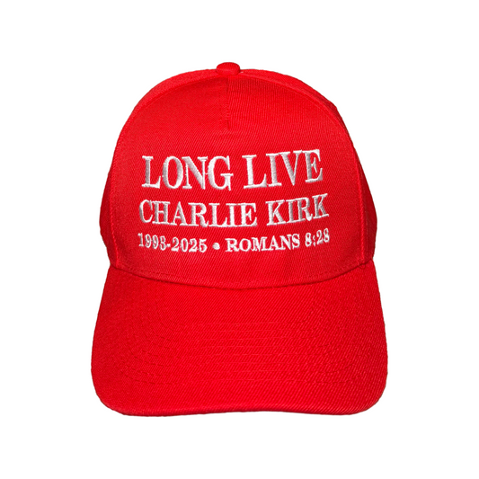 LONG LIVE CHARLIE KIRK - Red & White